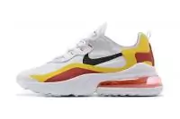 2019 officiel chaussures nike air max 270 air fashion react yellow red